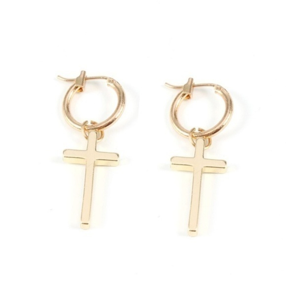 3/$30 💛 Cross Charm Earrings